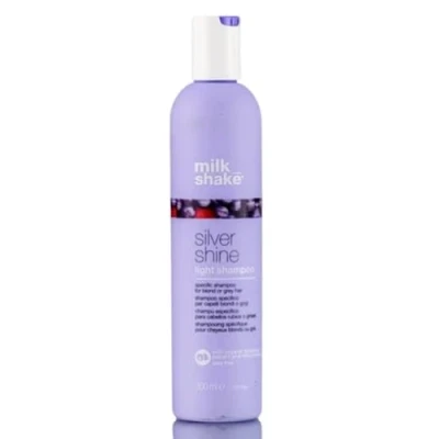 Image of milk_shake® silver shine light Shampoo Calibrated Specific for Blond or Grey hair 300 ml Anti yellow with Purple Pigments