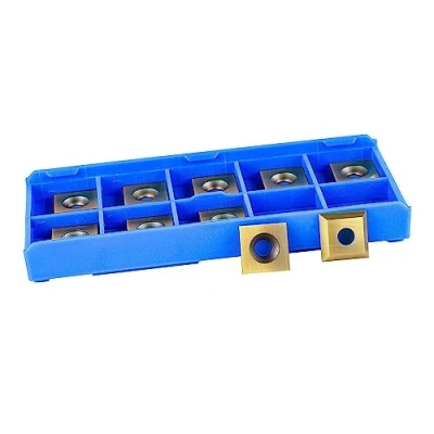 Image of SpeTool 10pcs 10.5 mm x 2.2 Carbide Insert with ATS Coating Replacement for Router Bit