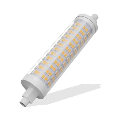 Image of LEDBRITE R7S LED 118mm, 10W Bulbs 810LM AC 220 240V Non Dimmable, No Flicker, Equivalent to 150W J118 Halogen Bulb for Floodlight Lamp (Warm White 3000K)