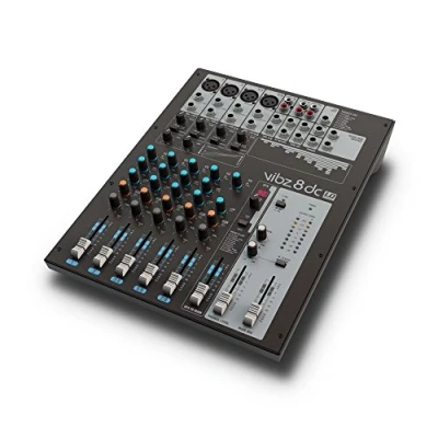 Image of LD Systems VIBZ 8 DC Channel Mixing Console with DFX and Compressor