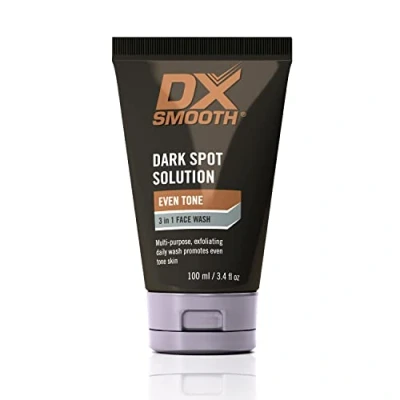 Image of DX Smooth Even Tone Face Wash 3 in 1 and Dark Spot Solution For Men 100ml