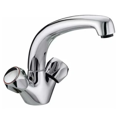Image of Contract Monobloc Kitchen Sink Mixer Tap Swivel Chrome WRAS