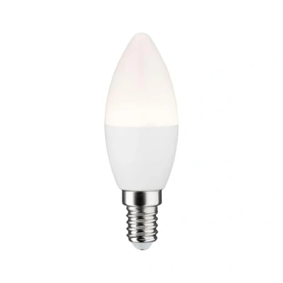 Image of Paulmann 50125 LED lamp Candle Smart Home Zigbee Warm White 5 watts dimmable Energy Saving matt Lighting Lamps 2700 K E14