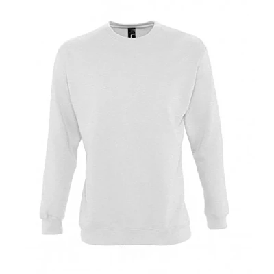 Image of SOLS Mens Unisex Supreme Sweatshirt (Ash) Grey Size Large