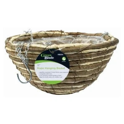 Image of Rope Hanging Basket 30cm By Green Blade