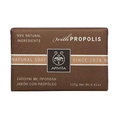 Image of Apivita Propolis soap with antiseptict &amp; astrigent properties