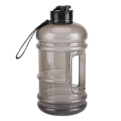 Image of ciciglow 2.2L Sports Water Bottle, Large Capacity Cup Camping Gym Bottle for Outdoor(black)