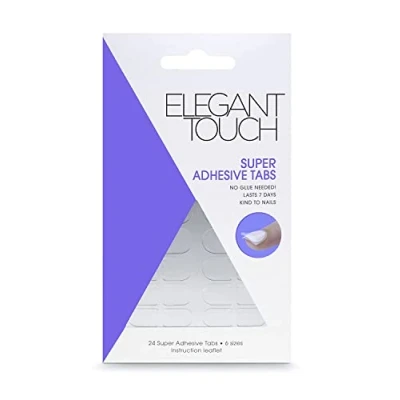 Image of Elegant Touch Super Adhesive Tabs Nail Care Tools
