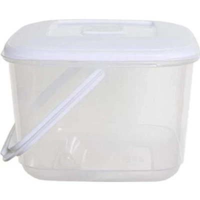 Image of 2XPlastic Food Storage Canister with Handle 6.0L