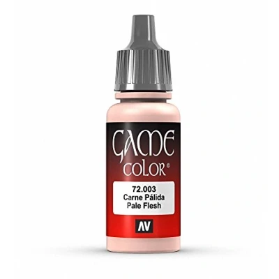 Image of Vallejo VJ72003 Game Color 17 ml Acrylic Paint Pale Flesh