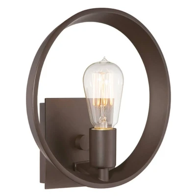 Image of Theater Row 1 Light Indoor Wall Western Bronze, E27
