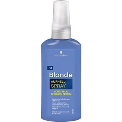 Image of Schwarzkopf Blonde Brightener S1 Brightening Spray, Level 3, Pack of 3 (3 x 125 ml)