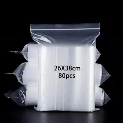 Image of newlng 80piece Plastic Sealable Seal Bags 26cm * 38cm A4 Resealable Clear Suitable for Books Documents Clothes Sweaters Jackets Shirts Hats Scarves Shoes Travel Storage Sorting