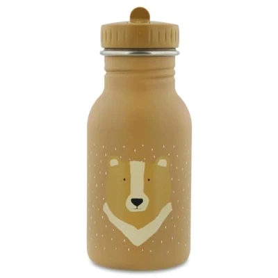 Image of Trixie Children&#039;s Stainless Steel Water Bottle 350ml (Mr. Bear)