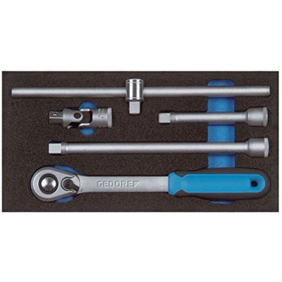 Image of Gedore 1500CT1 1993U 20 1/3 Drive 1/2 Fine Check Tool Module Silver