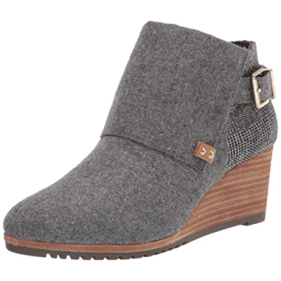Image of Dr. Scholl&#039;s Shoes Women&#039;s Create Ankle Boot, Medium Grey Flannel, 4 UK