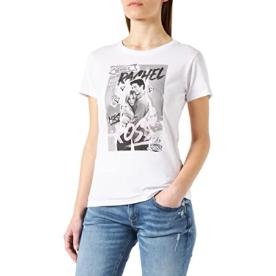 Image of cotton division Women&#039;s Wofrients069 T Shirt, White, XL