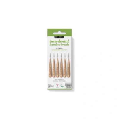 Image of The Humble Co Bamboo Interdental Brush Size 5 Green Humb 1 Unit 300 g