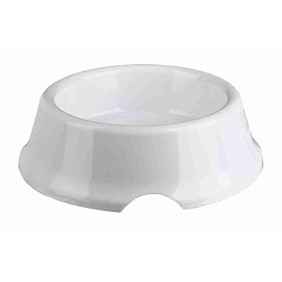 Image of Trixie Lightweight Plastic Dog Bowl, 14 cm Diameter, Set of 1 (ASSORTED COLOR)