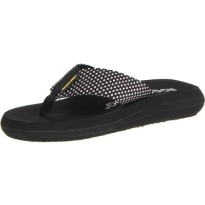 Image of Rocket Dog Women&#039;s Spotlight Comfort Foam Sandal, Play Mesh Black, 7 UK