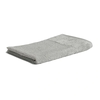 Image of Möve Guest Towel, 60% Cotton, 40% Viscose, Silver Grey, 30 x 50 cm