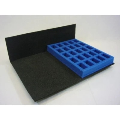 Image of KR Multicase Tray: 25 compartments 40mm x 25mm, 23mm deep (half width tray 255mm 190mm)