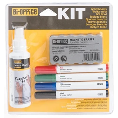 Image of Bi Office Non magnetic Whiteboard Kit