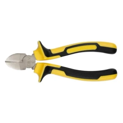 Image of Tool HP03N Chrome Vanadium Steel Side Cutters Length 165 mm, Black/Yellow