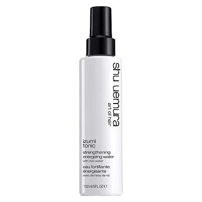 Image of Shu Uemura, Strengthening Energizing Water Izumi Tonic, All Hair Types, Enriched with Rice Water, Shine &amp; Thickness, 150 ml