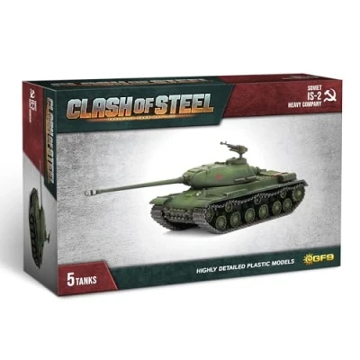 Image of Gale Force Nine Clash of Steel Soviet IS 2 Heavy Tank Company