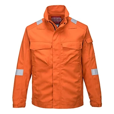 Image of Portwest Bizflame Ultra Jacket, Color: Orange, Size: L, FR68ORRL