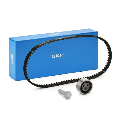 Image of VKM16000, VKMT06010 Timing belt kit SKF VKMA 06010 87 with rounded tooth profile RENAULT: CLIO 2, 1