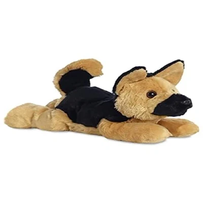 Image of Aurora, 31536, Flopsies German Shepard Dog, 12In, Soft Toy, Brown