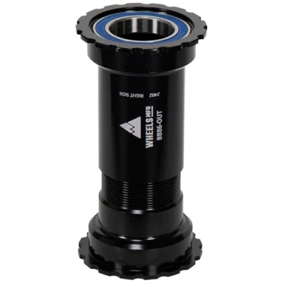 Image of Wheels Manufacturing BB86/92 Outboard ABEC 3 BB for 24mm (Shimano) Cranks Black