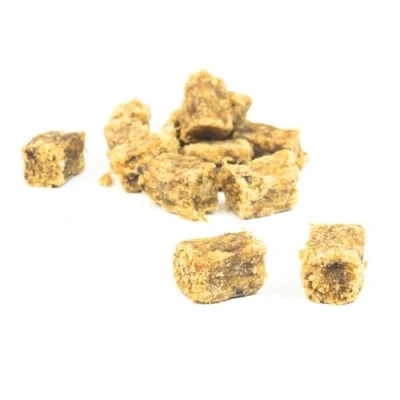 Image of SKIPPER&#039;S Farm Shop Lamb Bites for Dogs Air Dried 100% Meat Chews, Easily Digestible Grain Free Dog Treats, Breakable into Pieces Training or Snacking Just (70g)