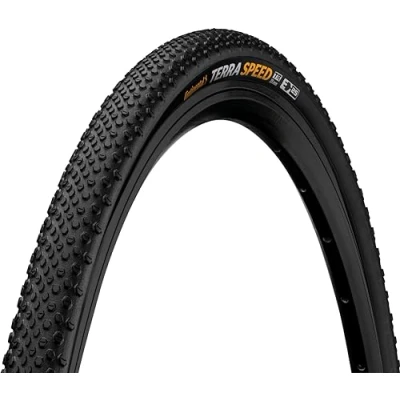 Image of Continental Terra Speed Protection BlackChili 700c Folding Hybrid Tyre