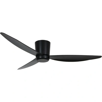 Image of Beacon Lighting ceiling fan with light Array black 137 cm quiet