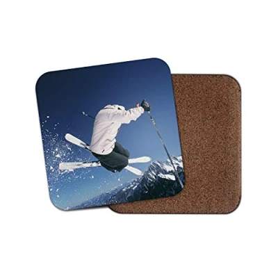 Image of 1 x Ski Jump Coaster Skier Skiing Winter Sports Snow Stunt Fun #12459
