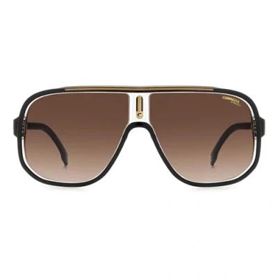 Image of Carrera Sunglasses, Men&#039;s, Size: 63, Black/gold