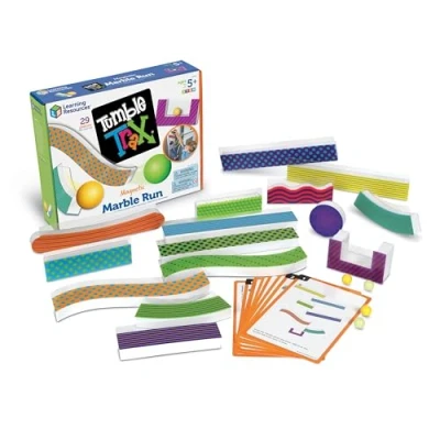 Image of Learning Resources Tumble Trax Magnetic Marble Run