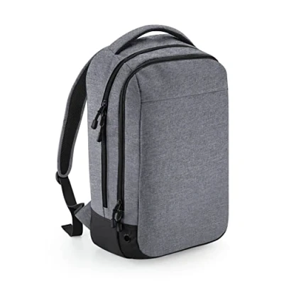Image of BagBase BG545 Athleisure Sports Backpack Grey Marl