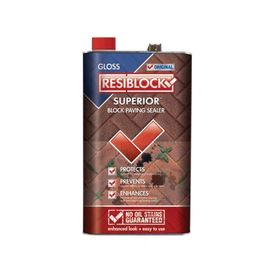 Image of Everbuild Resiblock Superior Original Gloss 5 litre EVBRBOGL5L