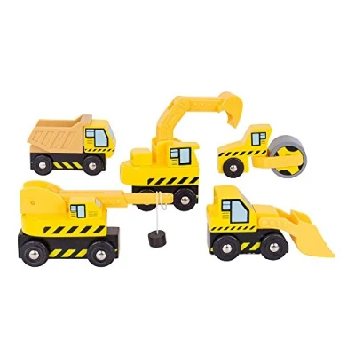 Image of Bigjigs Rail Site Vehicles
