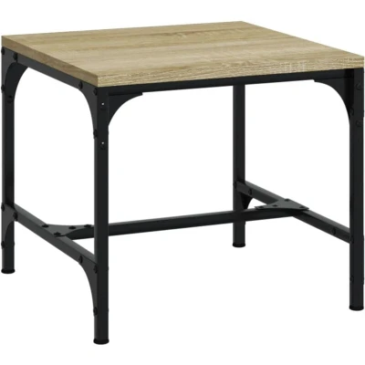 Image of vidaXL Side Table Sonoma Oak 40x40x35 cm Engineered Wood