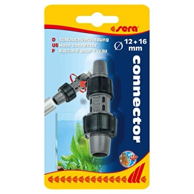 Image of sera 12 to 16 mm Hose Connector For Aquarium Easy Connection of Two Hoses