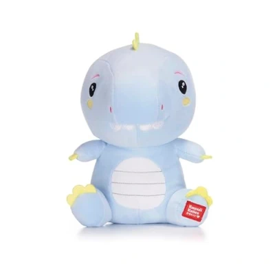 Image of Posh Paws 49406B Kawaii Kuties 9.5&quot; (24cm) Kaida The Dinosaur Blue Soft Squishy Plush Toy