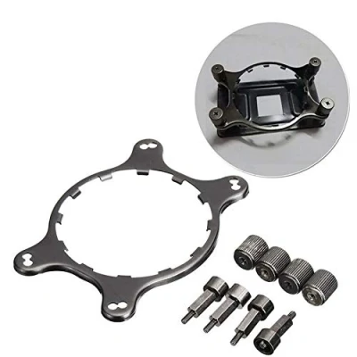 Image of GAOHOU AM4 Water Cooling Cooler Mounting Bracket Kit for CORSAIR Hydro Series H45 H55 H75 H80i v2 H90 H100i H105 H110i GTX H115 H115i