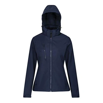 Image of Regatta Professional Women&#039;s Venturer 3 layer Printable Hooded Softshell Jacket
