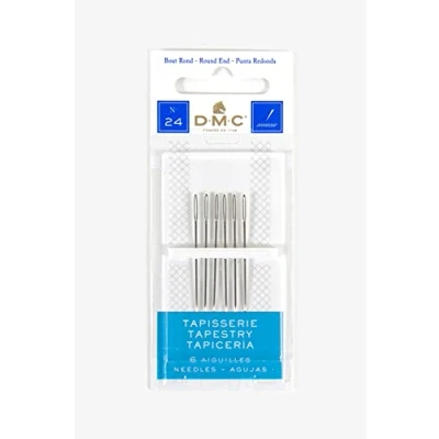 Image of DMC 1767 24 Tapestry Hand Needles, 6 Pack, Size