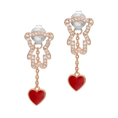 Image of Emporio Armani Women&#039;s Brass Post Closure Earrings